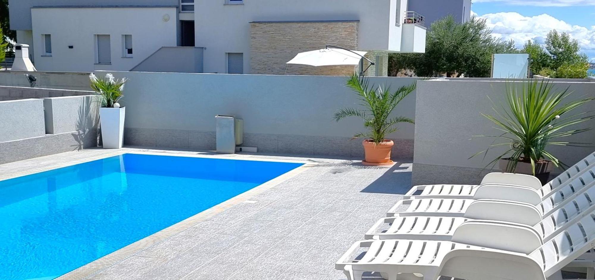 פריבלאקה Apartments Le Mare - Pool, Sandstrand, Meerblick, W-Lan, Grill מראה חיצוני תמונה